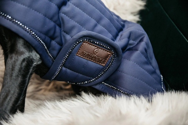 Kentucky derka dla psa Pearls - granatowa