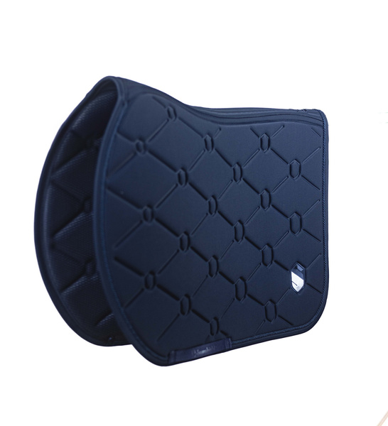 Czaprak Samshield SpineShield Jump Emroidery - granatowy