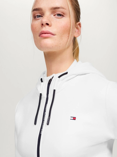 Bluza Tommy Hilfiger Kingston Zipup - off white
