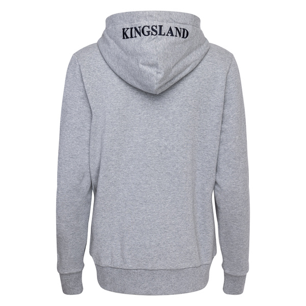 Bluza Kingsland Classic Unisex Sweat Jacket - szara