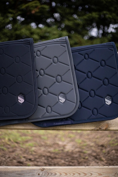 Czaprak Samshield SpineShield Jump Swarovski - granatowy