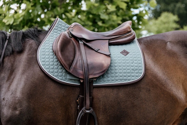 Kentucky czaprak Classic Leather - miętowy