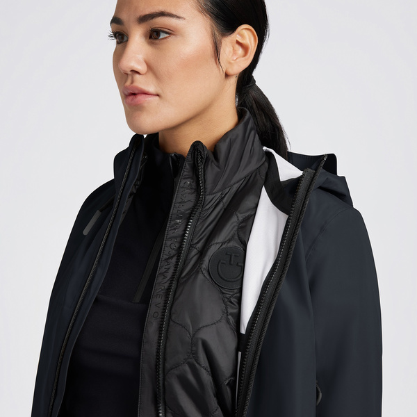 Kurtka Cavalleria Toscana 3-Way Hooded Performance Jacket - granatowa