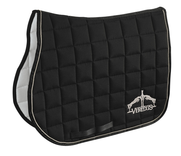 Veredus czaprak skokowy Saddlecloth Microfiber Jumping - czarny/beż
