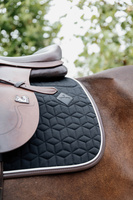 Kentucky czaprak Skin Friendly Star Quilting - czarny