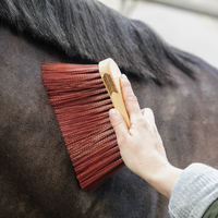  Szczotka z bardzo długim włosiem  do sierści- Kentucky Grooming Deluxe - brown