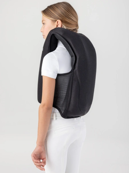 Dziecięca kamizelka ochronna wybuchowa Equiline Airbag KID - czarna