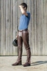 Czapsy Leather Long Chaps Dy'on - brąz
