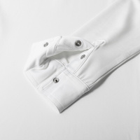 Damska koszula konkursowa Kingsland Classic Women's Long-Sleeved with Standing Collar -biała