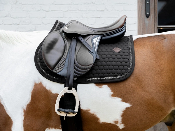 Kentucky czaprak Glitter Band - czarny