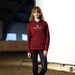 Bluza Kingsland Classic Unisex Hoodie - bordowa