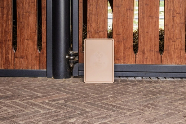 Pudełko na paszę z pokrywką 3,5 L Kentucky - beżowe