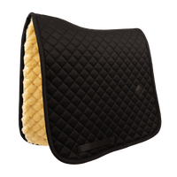 Kentucky czaprak Skin Friendly Saddle Pad Sheepskin Diamond - czarny
