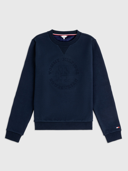 Bluza Tommy Hilfiger Illinois Graphik - granatowa