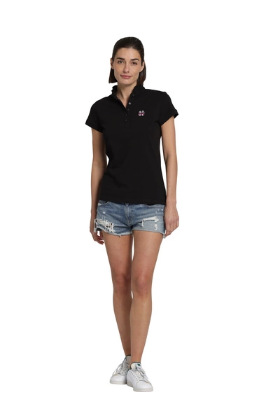 Koszulka polo Spooks Violah - czarna