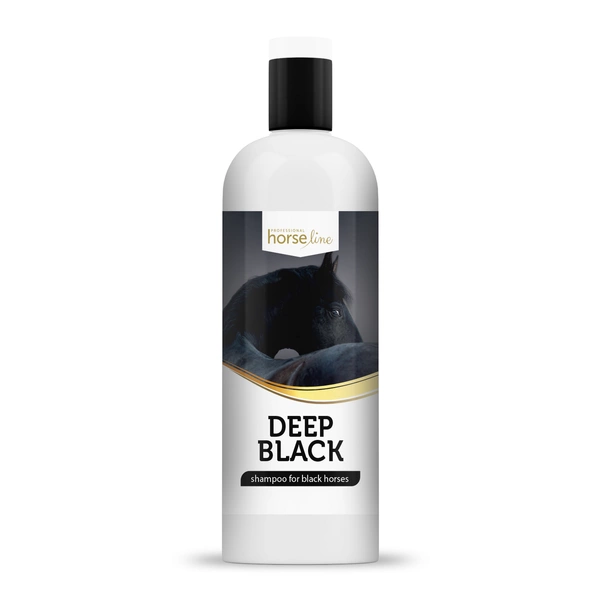 HorseLine PRO szampon do koni karych i ciemnych - Deep Black 500 ml
