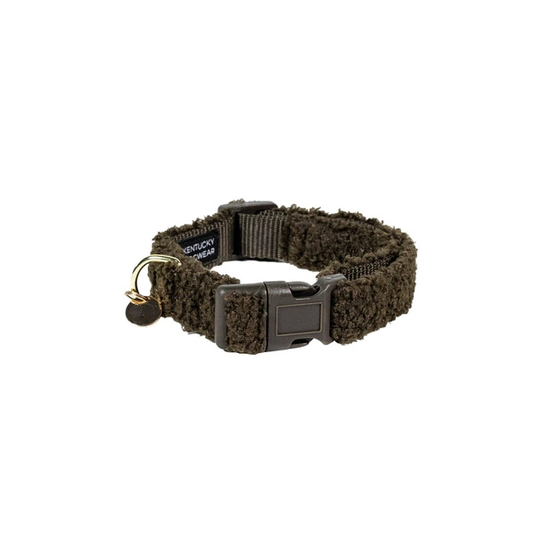 Obroża Kentucky Teddy Fleece - zielona