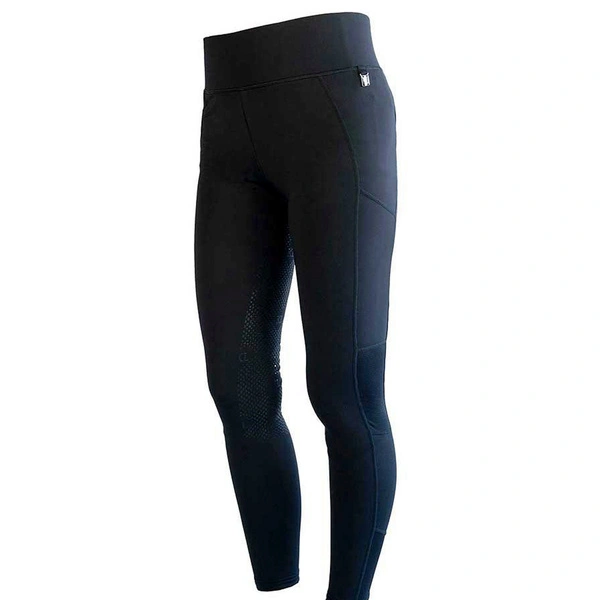 Dziecięce legginsy Junior KLKemmie Full-Grip z pełnym lejem - granatowe