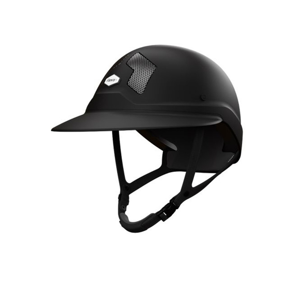 Kask Flex-On Armet Black Dark Angel - czarny z czarnymi paskami