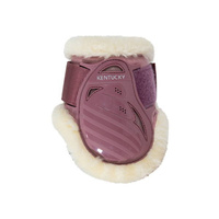 Kentucky Vegan Sheepskin Young Horse Fetlock na zadnie nogi - różowe