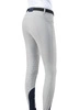 Damskie bryczesy Eqode by Equiline Delma z lejem kolanowym Q-Grip - szare