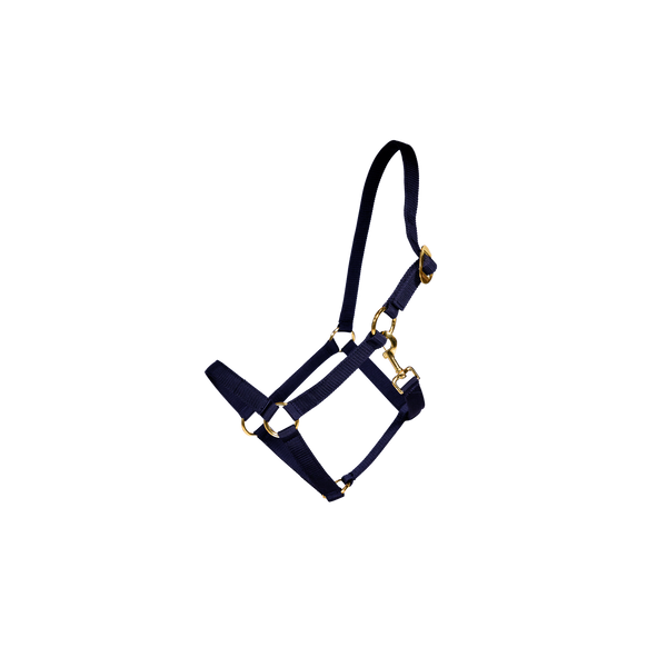 Kentucky kantar Nylon Halter - granatowy