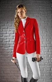 Damski frak Equiline Gait - czerwony (na zamówienie)