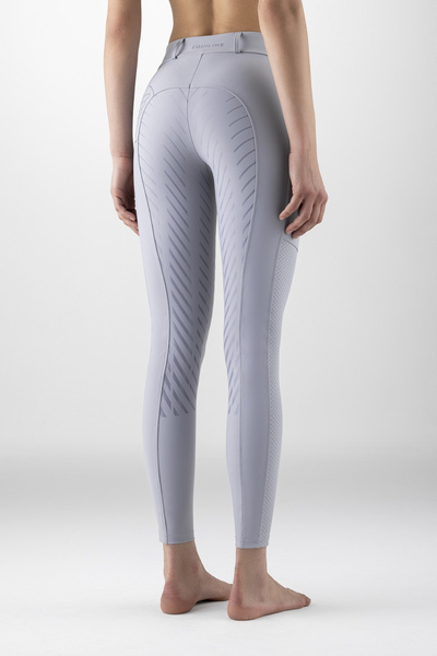 Legginsy z wysokim stanem z pełnym lejem Equiline Ceberfh - jasny fiolet
