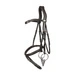 Ogłowie Dy'on New English Flash Noseband Bridle - Soft Collection - czarne
