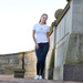 Damska koszulka treningowa Kingsland Classic Ladies Logo T-shirt - biała