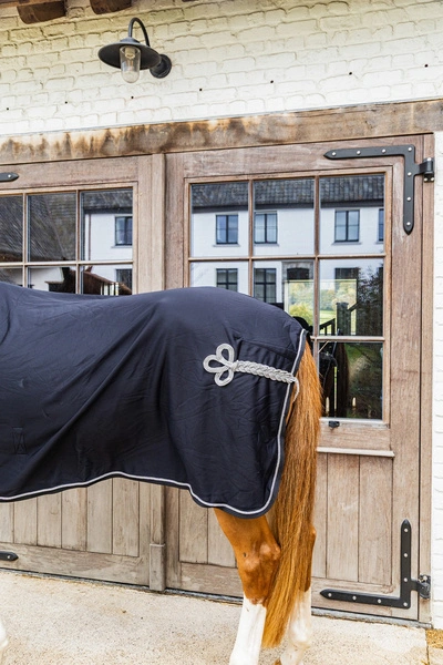 Kentucky derka polarowa Prize Giving Cooler Fleece Rug - granatowa