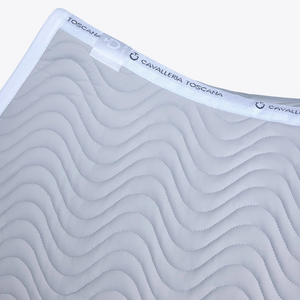 Czaprak Double Orbit Wave Quilted - jasny szary