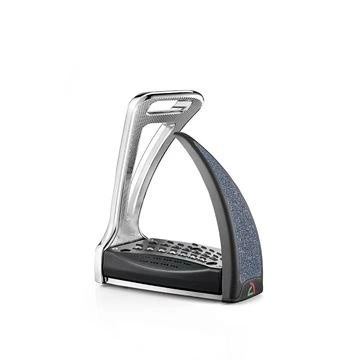 Nakładki blue glitter do strzemion Equiline X-cel