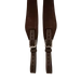 Puśliska Dy'on Leather Stirrup Straps Mono - brąz