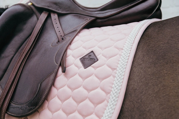 Kentucky czaprak Plaited Cord - różowy