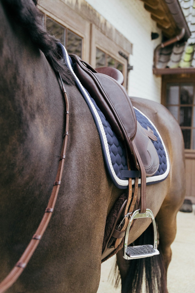 Kentucky czaprak Plaited Cord - granatowy
