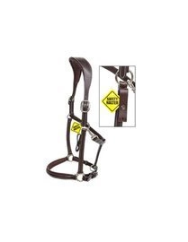 Bezpieczny kantar Equiline HS100 - czarny