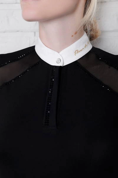 Koszula konkursowa Fleur de Lys Poppy - czarna