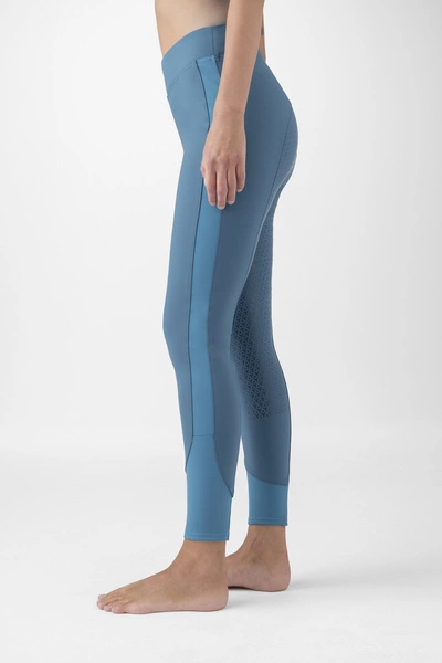 Legginsy z wysokim stanem Equiline Erefh - szmaragdowe