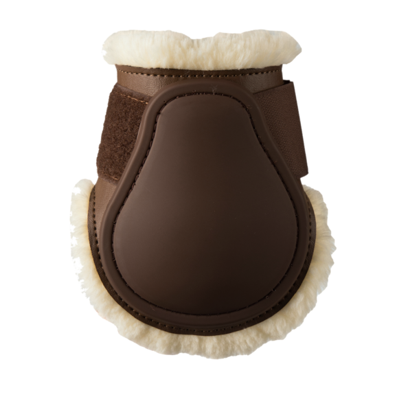 Kentucky ochraniacze Sheepskin Young Horse - brązowe
