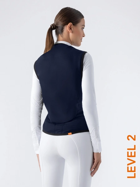 Kamizelka ochronna wybuchowa Equiline Airbag BELAIR LEVEL 2 - granatowa
