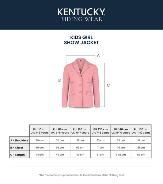 Dziewczęcy frak Kentucky Paris - pudrowy róż