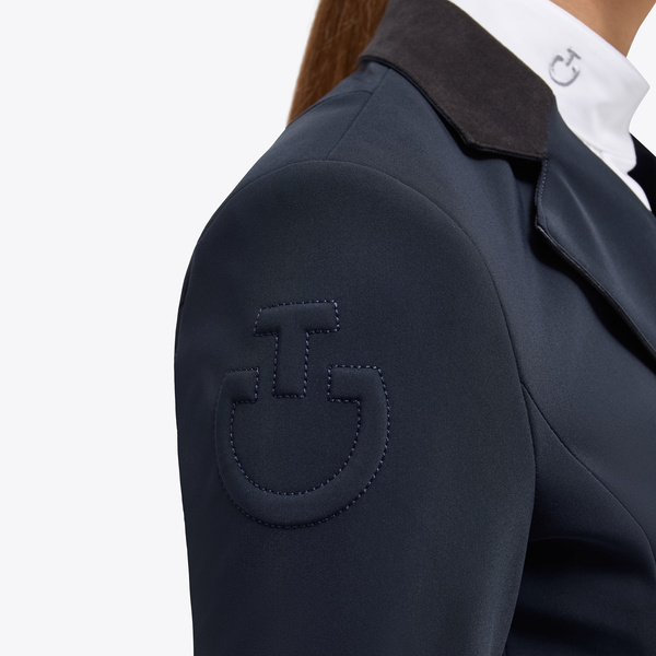 Damski frak Cavalleria Toscana GP Zip GGD035 - granatowy