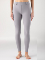 Legginsy z wysokim stanem Equiline Steref - jasne szare