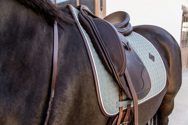 Kentucky czaprak Classic Leather - miętowy