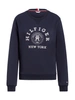 Bluza Tommy Hilfiger Evans Graphic - granatowa