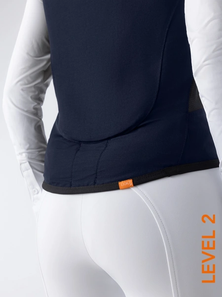 Kamizelka ochronna wybuchowa Equiline Airbag BELAIR LEVEL 2 - granatowa
