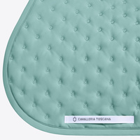 Czaprak Cavalleria Toscana Embrodery Quilted - miętowy