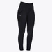 Legginsy Bonded Jersey Mesh Full Grip Cavalleria Toscana - czarne