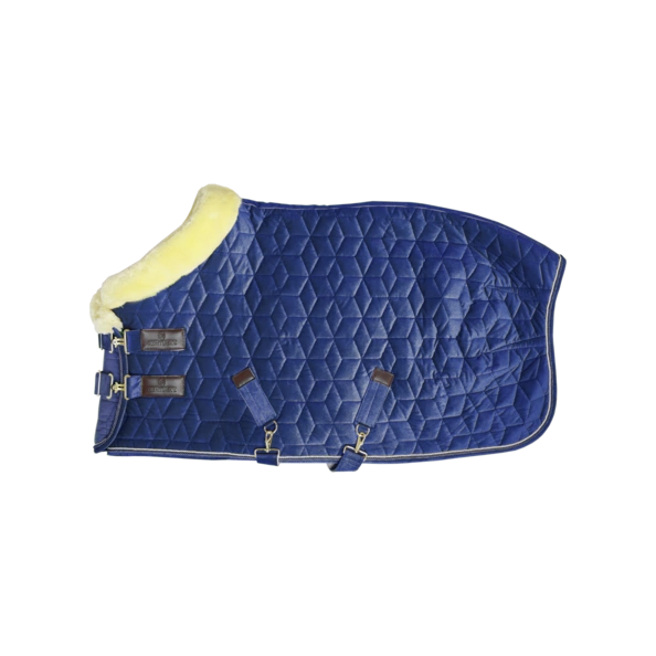 Kentucky derka stajenna Velvet 160g - granatowa
